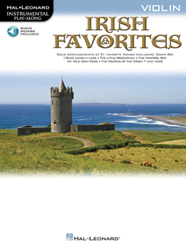 Paperback Irish Favorites: Violin (Bk/Online Audio) [With CD (Audio)] Book