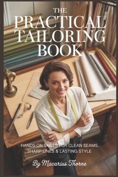 Paperback The Practical Tailoring Book: Hands-On Skills for Clean Seams, Sharp Lines & Lasting Style Book