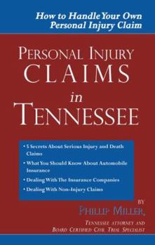 Paperback Personal Injury Claims in Tennessee Book