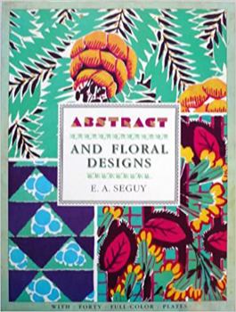 Hardcover Abstract & Floral Designs Book