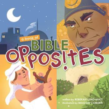 Board book A Book of Bible Opposites Book