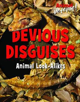 Library Binding Devious Disguises: Animal Look-Alikes Book