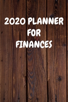 2020 Planner for Finances: Cool Wood Themed Daily Weekly Monthly 2020 - 2021 Planner / Organizer / Diary - Christmas Gift