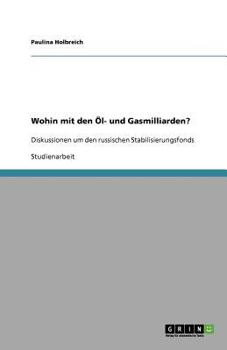 Paperback Wohin mit den Öl- und Gasmilliarden?: Diskussionen um den russischen Stabilisierungsfonds [German] Book