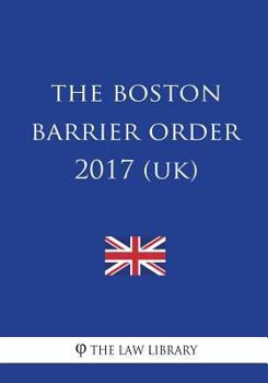 Paperback The Boston Barrier Order 2017 (UK) Book