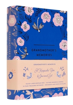 Hardcover Grandmother's Memories: A Keepsake Box and Journal Set Book