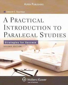 Paperback A Practical Introduction to Paralegal Studies: Strategies for Success Book