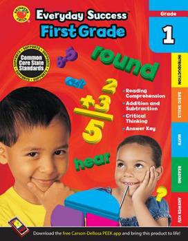 Spiral-bound Everyday Success(tm) First Grade Activity Book
