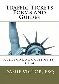 Paperback Traffic Tickets Forms and Guides: alllegaldocumentts.com Book