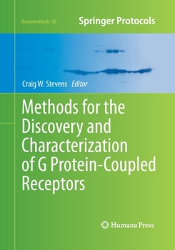 Paperback Methods for the Discovery and Characterization of G Protein-Coupled Receptors Book