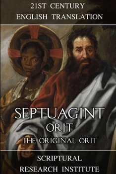 Paperback Septuagint: Orit: The Original Orit Book