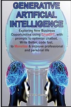 Paperback Generative Artificial Intelligence: Exploring New Business Opportunities using ChatGPT, with prompts to optimize chatbot, Write Better, code fast, to Book