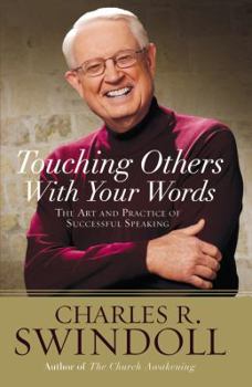 Hardcover Saying It Well: Touching Others with Your Words [Large Print] Book