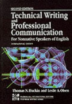 Paperback Technical Writing and Professional Communication for Nonnative Speakers of English Book