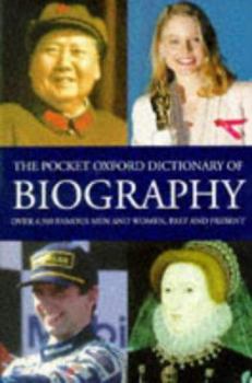 Hardcover The Pocket Oxford Dictionary of Biography Book