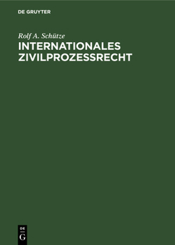 Hardcover Internationales Zivilprozeßrecht [German] Book