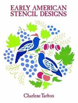 Paperback Early American Stencil Designs Book