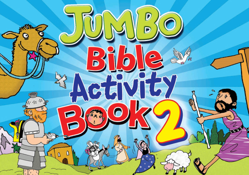 Paperback Jumbo Bible Activity Book 2 Book