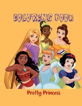 Paperback Princess Coloring Book: Activity Book for kid ages 4-8: Coloring pages, Dot-to-Dots with lots of illustrations for relaxation - 40 Pages Book