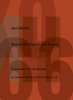 Paperback Kholin 66: Diaries and Poems Book