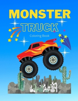 Paperback Monster Truck Coloring book