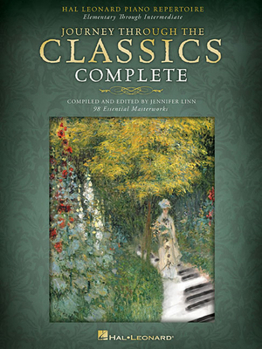 Paperback Journey Through the Classics Complete Hal Leonard Piano Repertoire 98 Classical Pieces for Beginners to Intermediate Educational Piano Library with On Book