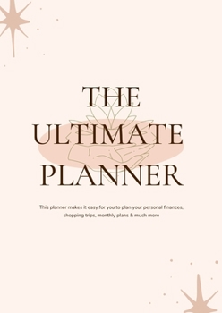 Paperback The Ultimate Planner Book