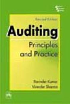 Paperback Auditing: Principles and Practices Book