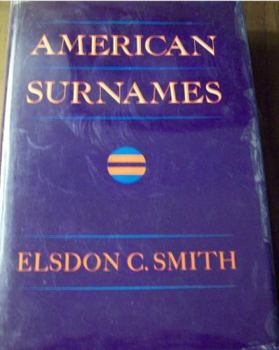 Hardcover American Surnames Book