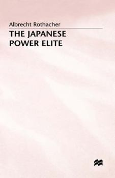 Hardcover The Japanese Power Elite Book