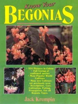 Hardcover Know Your Begonias Book