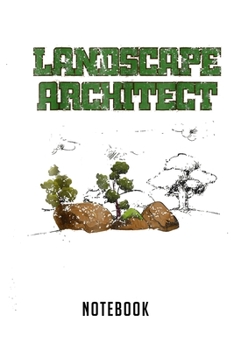 Notebook: Landscape architect retro landscaper student gifts notebook|6x9(100 pages)Blank Lined Paperback Journal For Student|Architect Notebook for ... Jounal|Architect Gifts| Composition Notebook
