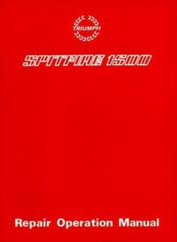 Paperback Triumph Spitfire 1500 Wsm Book