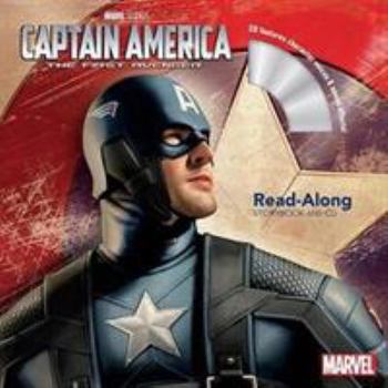 Paperback Captain America: The First Avenger Read-Along Storybook and CD Book