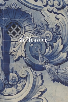 Sketchbook: Simple Minimalists Blank Paged Sketch Book - For Creative Artists Practicing Sketching Doodling Drawing Skills - Classic Greek Architecture - Abstract Art Series