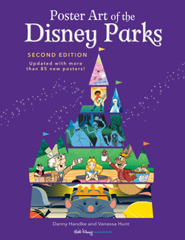 Hardcover Poster Art of the Disney Parks, Second Edition Book