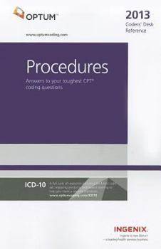 Paperback Coders Desk Reference for Procedures 2013 Book
