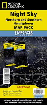 Map National Geographic Night Sky (Stargazer Folded Map Pack Bundle) Book