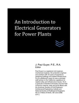 Paperback An Introduction to Electrical Generators for Power Plants Book