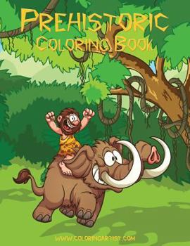 Paperback Prehistoric Coloring Book 1 Book