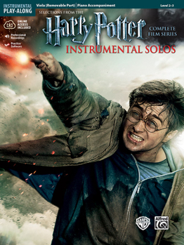 Paperback Harry Potter Instrumental Solos for Strings: Viola, Book & Online Audio/Software Book