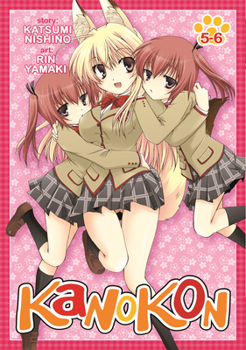 Paperback Kanokon, Volume 5-6 Book
