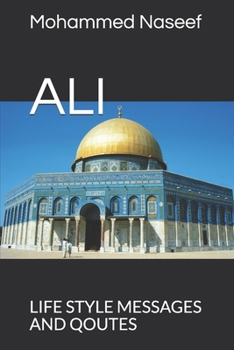 Paperback Ali: Life Style Messages and Qoutes Book