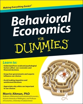 Paperback Behavioral Economics for Dummies Book