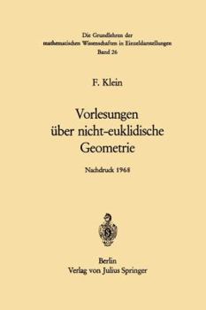 Paperback Vorlesungen Über Nicht-Euklidische Geometrie [German] Book