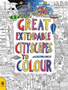 Paperback Great Extendable Cityscapes to Colour Book