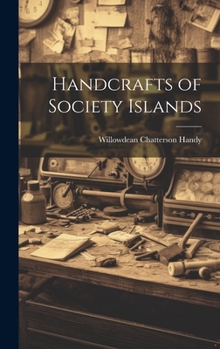 Hardcover Handcrafts of Society Islands Book