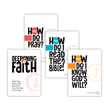 Paperback Deepening Faith: Small-Group Studies That Move Jesus from Your Head to Your Heart Book