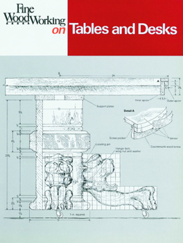 Paperback Fine Woodworking on Tables and Desks Book