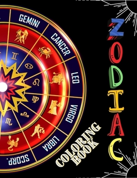 Paperback Zodiac Coloring Book